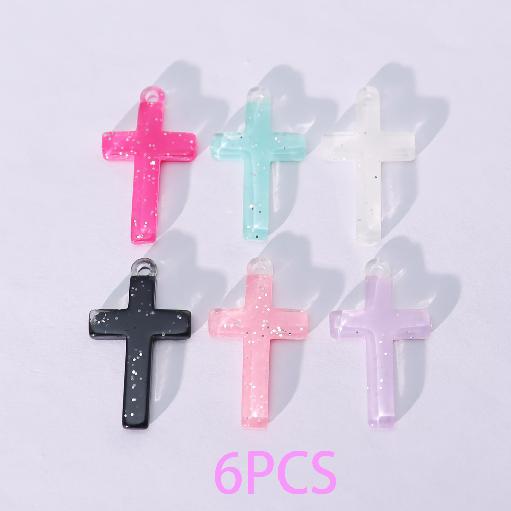 6pcs DIY earring pendant Flatb - Body Jewelry Y2K ulasan dan harga