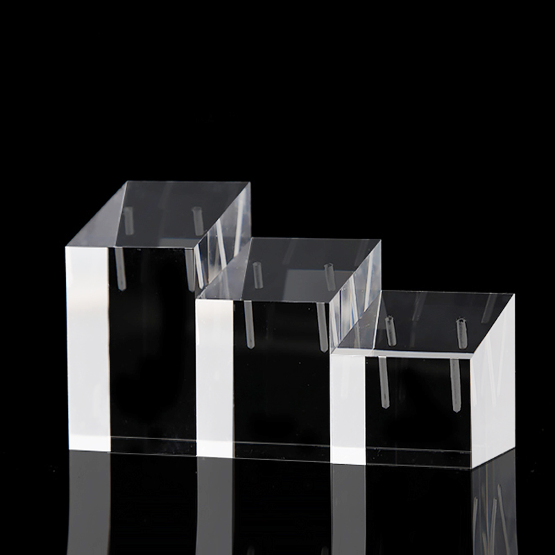 3pcs Clear Acrylic Square Earr - Body Jewelry Display ulasan dan harga