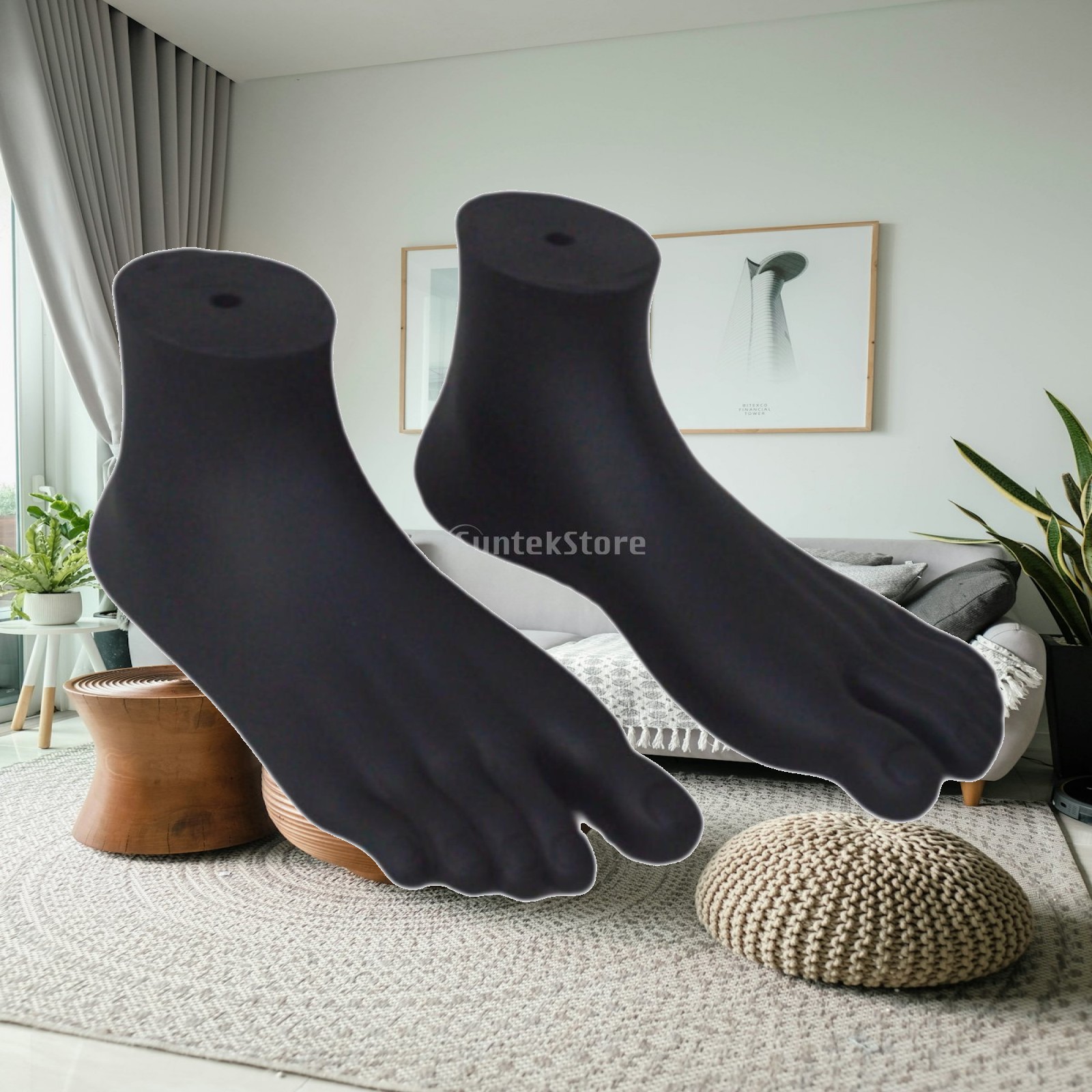 2Pcs Mannequin Foot Manikin Fe - Body Jewelry Mall ulasan dan harga