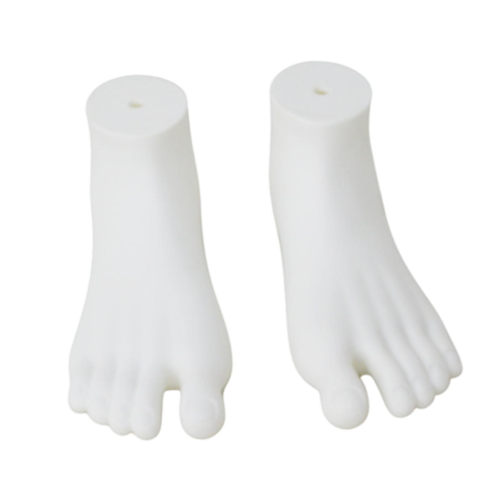 2Pcs Mannequin Foot Manikin Fe - Body Jewelry Mall ulasan dan harga