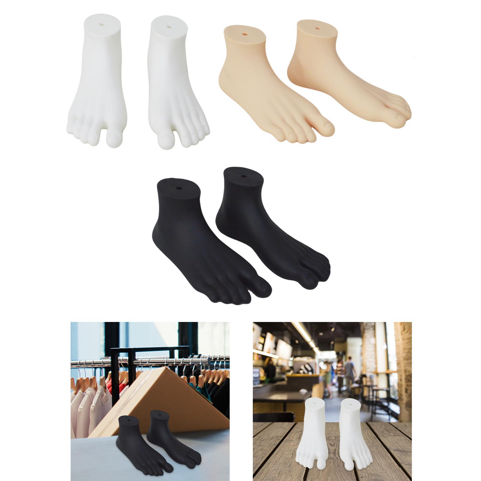 2Pcs Mannequin Foot Manikin Fe - Body Jewelry Mall ulasan dan harga