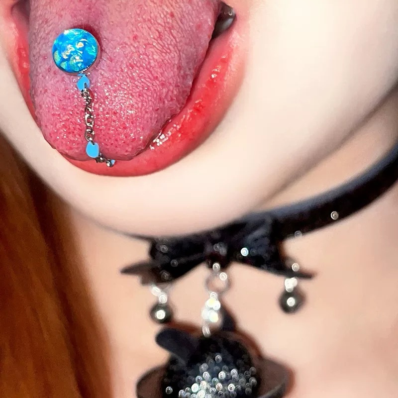 1Pc High-Quality Trendy Blue G - Body Jewelry High Quality ulasan dan harga