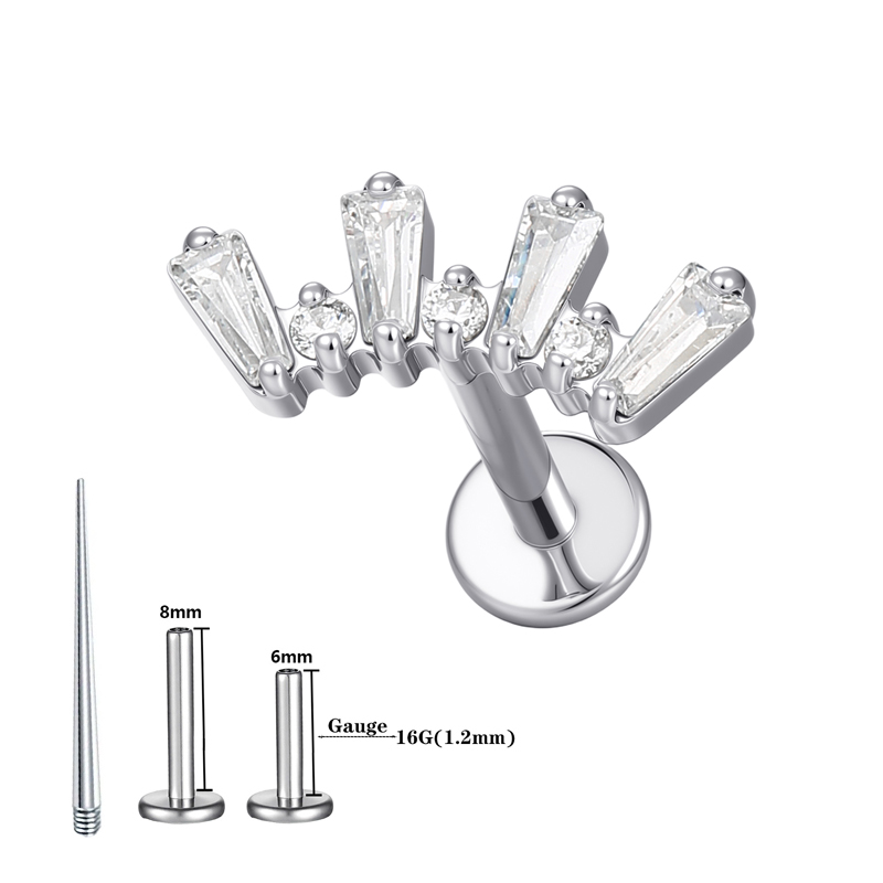 1 Pcs ASTM Titanium Helix Pier - Body Jewelry Hypoallergenic ulasan dan harga