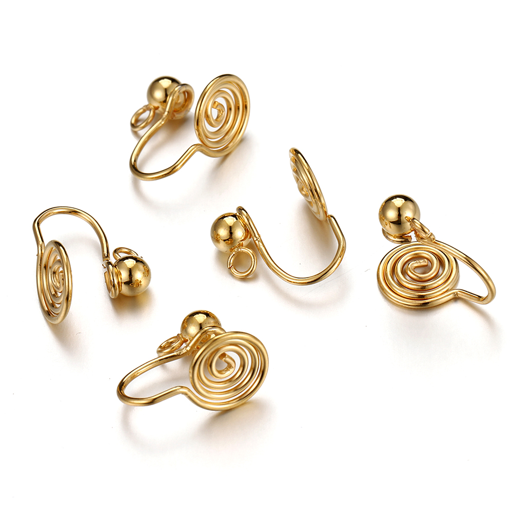 10pcs Stainless Steel Ear Clip - Body Jewels ulasan dan harga