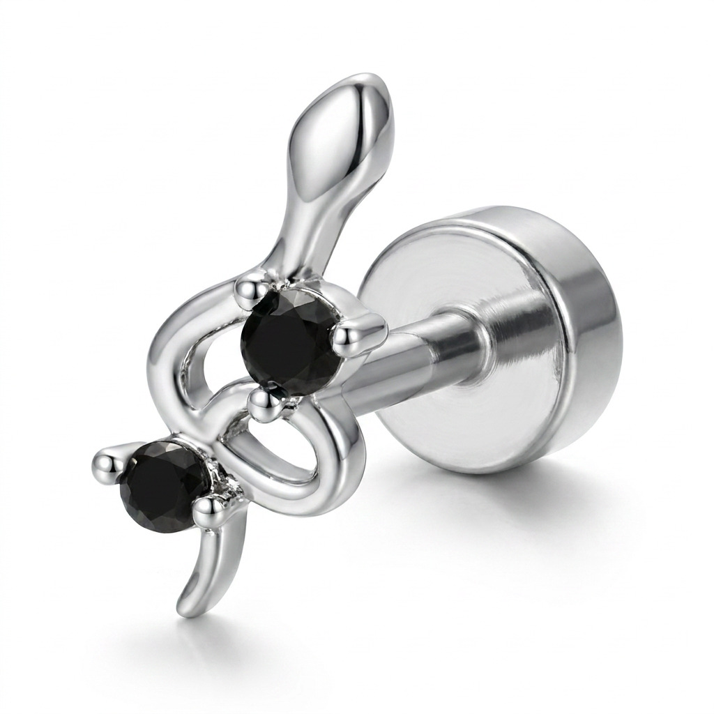 1PC Hypoallergenic Cartilage E - Body Jewelry Hypoallergenic ulasan dan harga