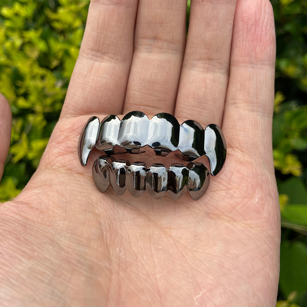 RACHELZ Hip Hop Black Fangs To - Body Jewelry Men ulasan dan harga