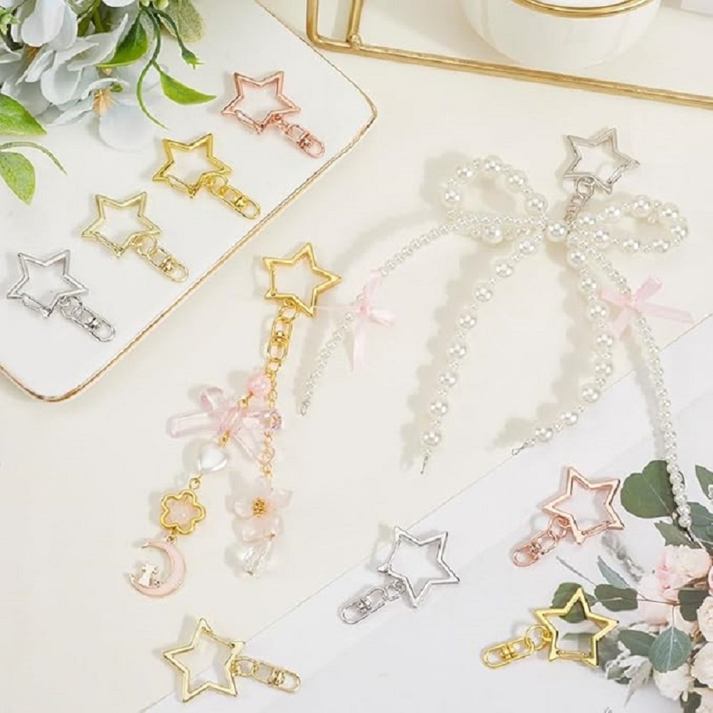 10/20/30/50 Set Star Shaped Ro - Body Jewelry Diy ulasan dan harga