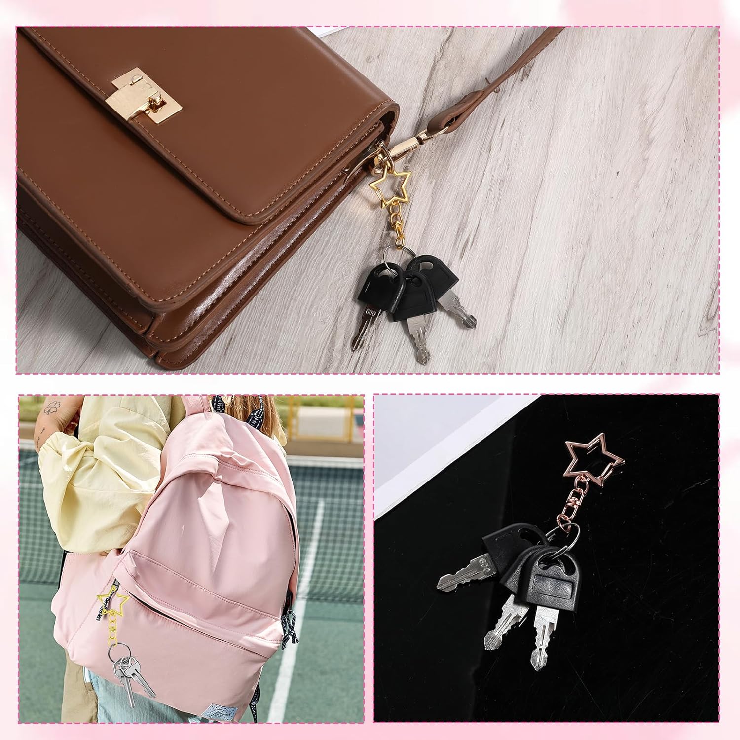 10/20/30/50 Set Star Shaped Ro - Body Jewelry Diy ulasan dan harga
