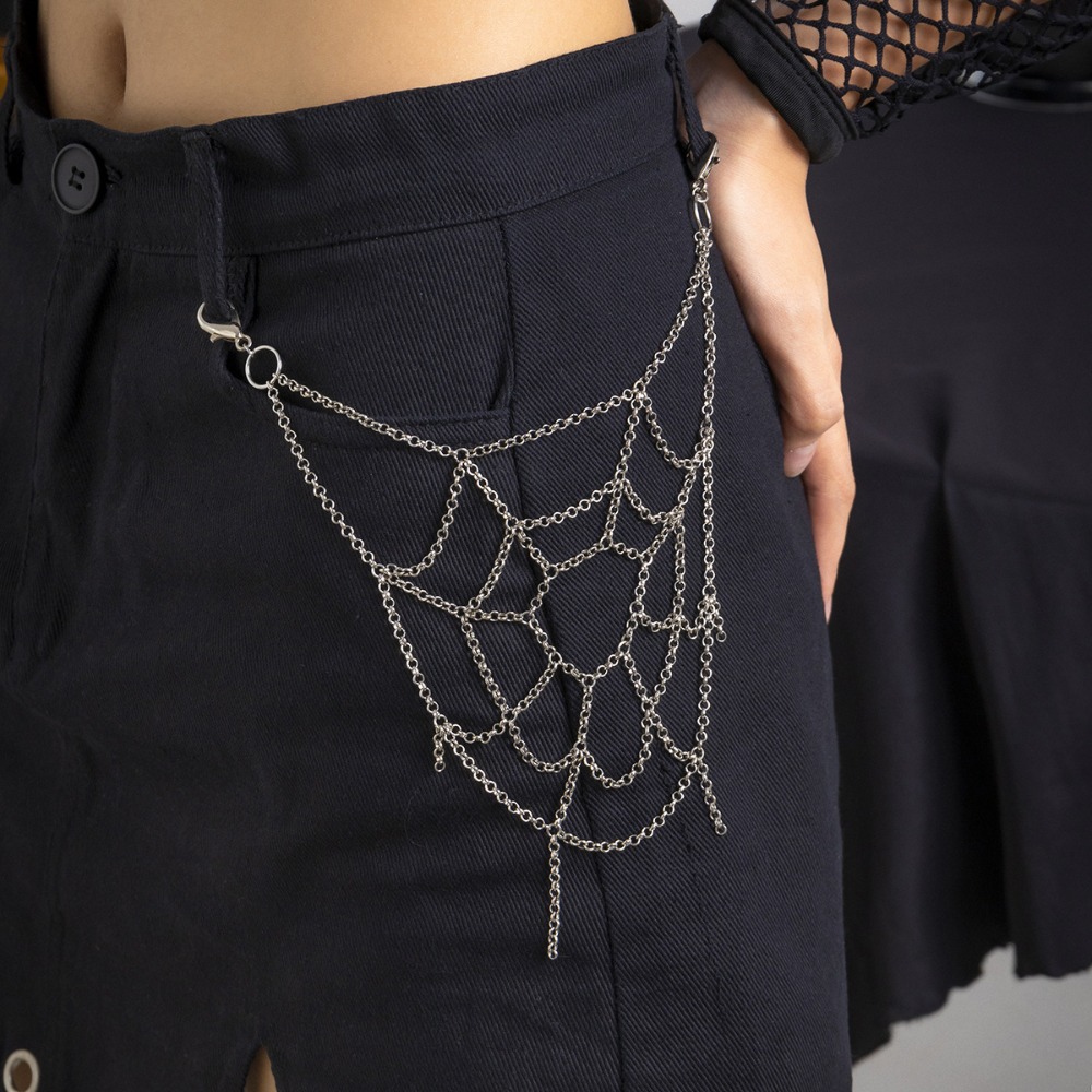 Gothic Punk Sliver Color Spide - Body Jewelry Men ulasan dan harga