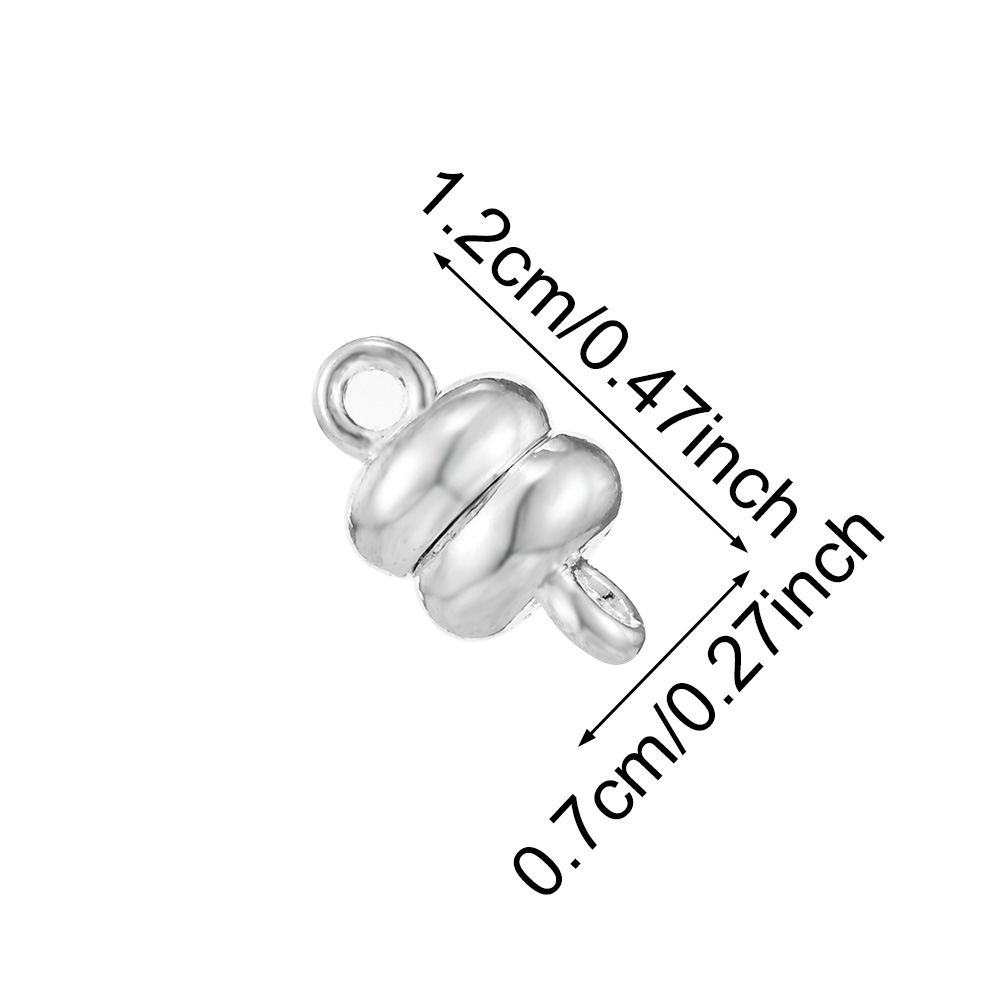 5Pcs 7×12mm Apple Shaped Zinc  - Body Jewelry Diy ulasan dan harga