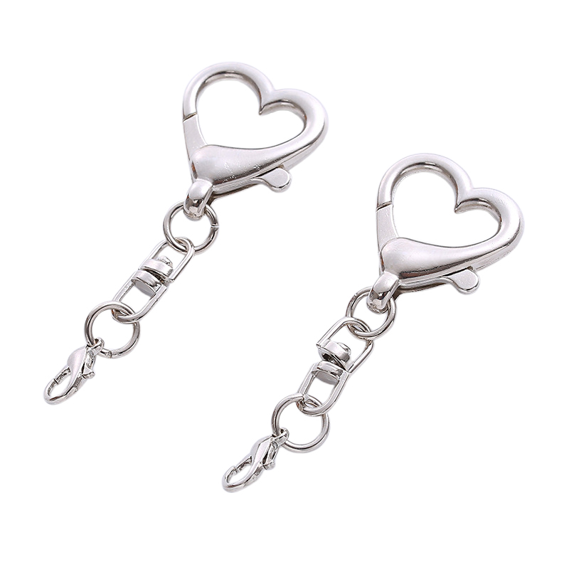 10/20/50Pcs Unique Alloy Heart - Body Jewelry Diy ulasan dan harga