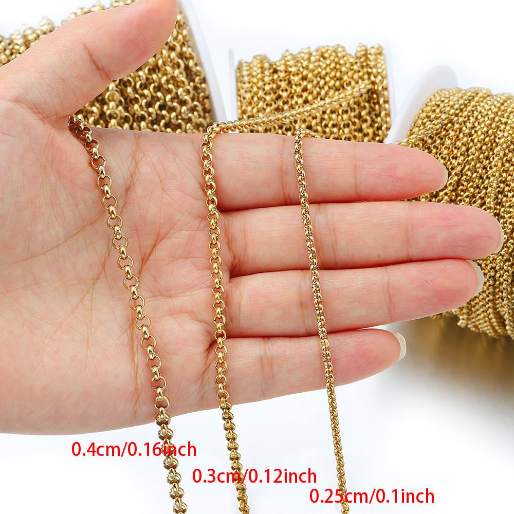 1 Meter 2-4mm Stainless Steel  - Body Jewels ulasan dan harga