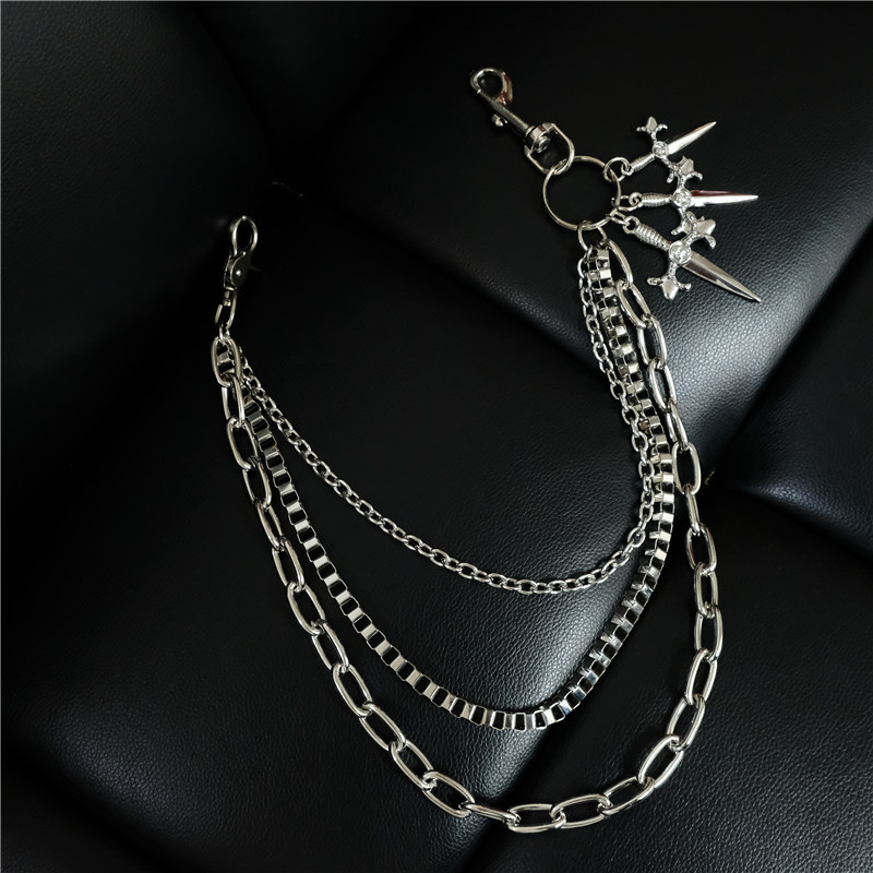 Hip-Hop Punk Metal Sword Casua - Body Jewelry Manufacturers ulasan dan harga