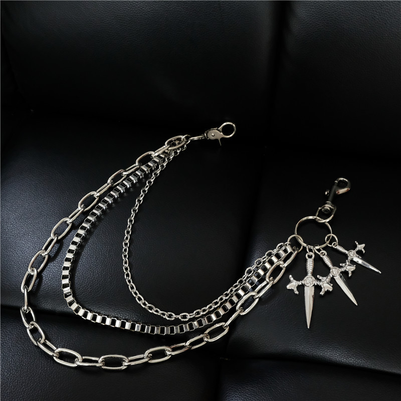 Hip-Hop Punk Metal Sword Casua - Body Jewelry Manufacturers ulasan dan harga