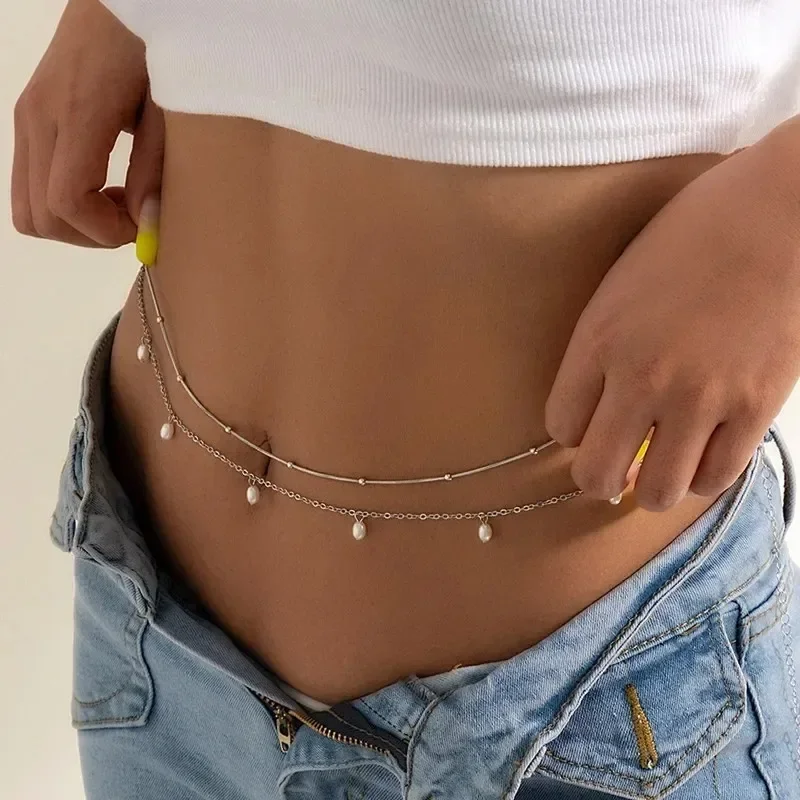 New Charm Sexy Double Layer Bu - Body Jewels ulasan dan harga