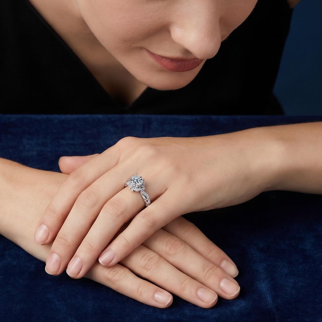 925 Sterling Silver Ring High  - Body Jewelry High Quality ulasan dan harga