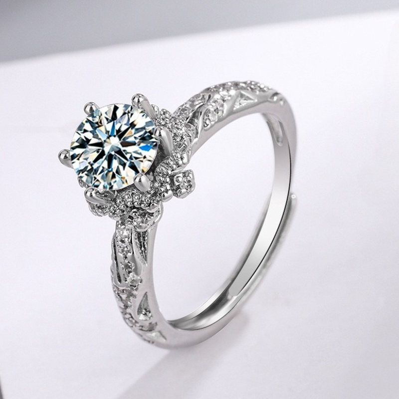 925 Sterling Silver Ring High  - Body Jewelry High Quality ulasan dan harga