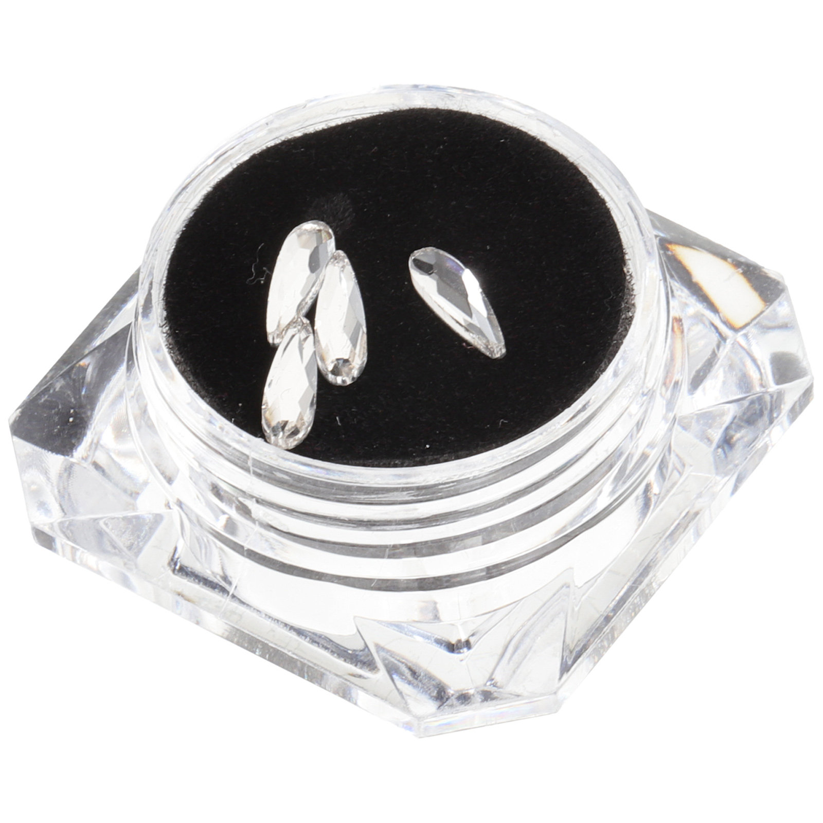 1Set Rhinestone Teeth Diamonds - Body Jewelry Real Diamonds ulasan dan harga