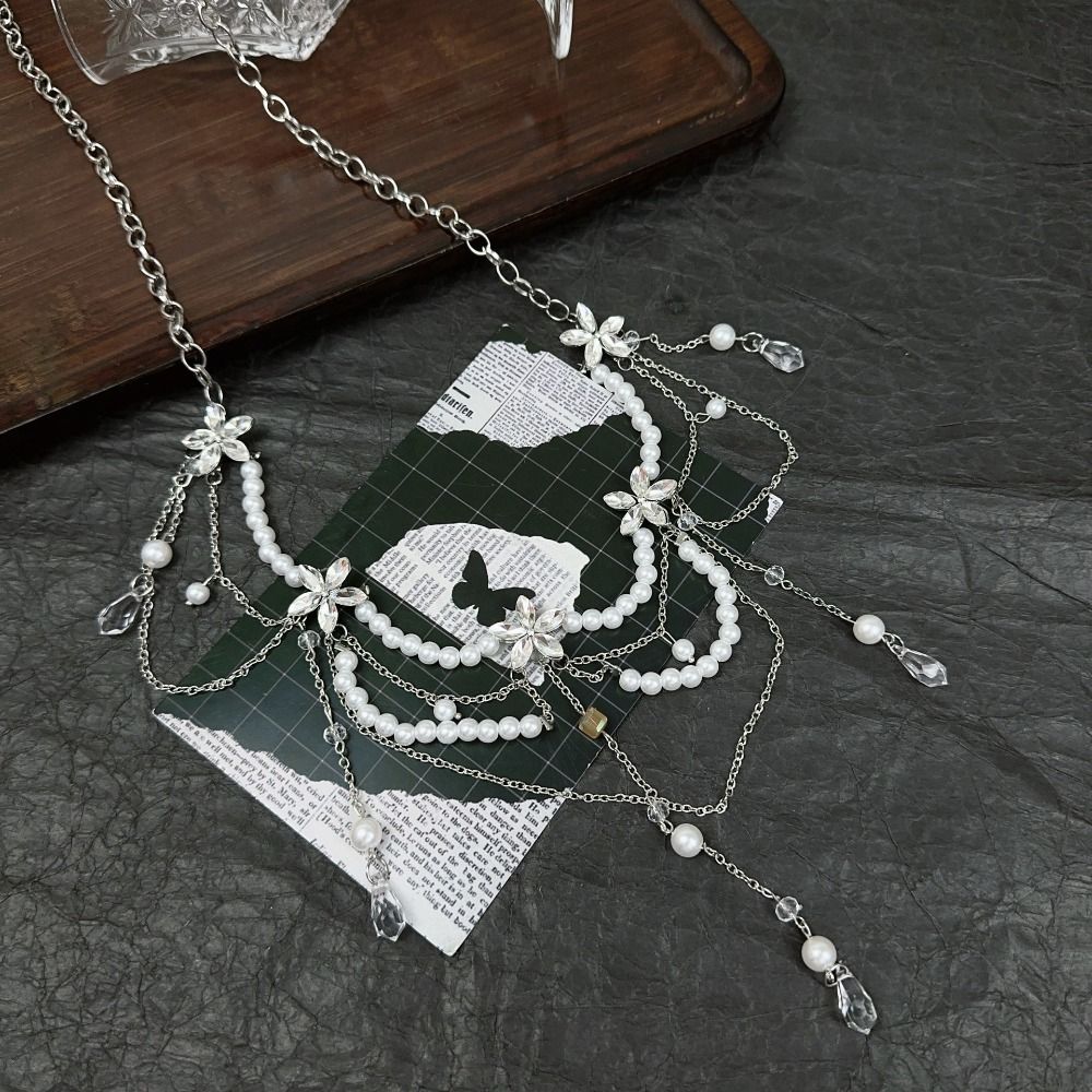 Fashion Elegant Multilayer Pea - Body Jewelry Y2K ulasan dan harga
