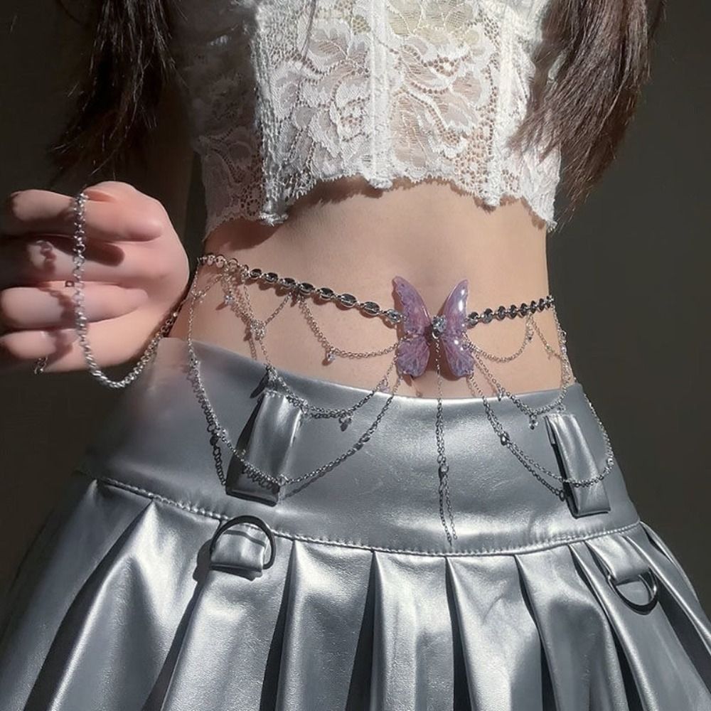 Fashion Elegant Multilayer Pea - Body Jewelry Y2K ulasan dan harga