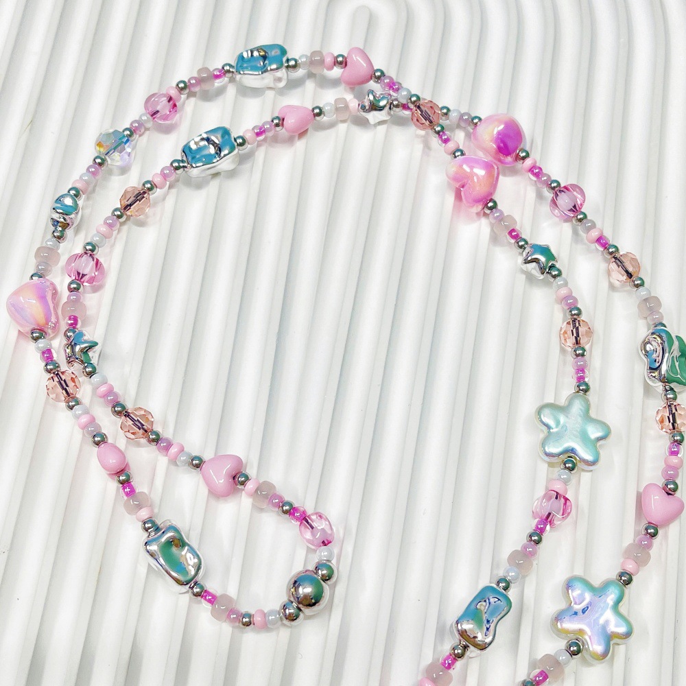 HERLOOK Pastel Y2K Heart Star  - Body Jewelry Y2K ulasan dan harga