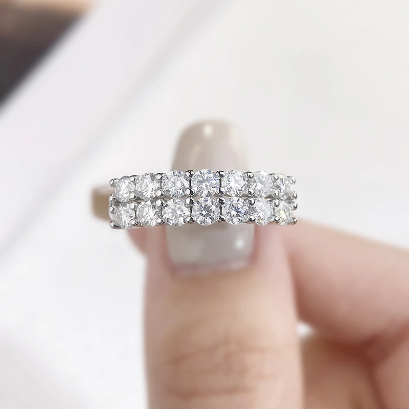 DWJ 1.4ct Real Moissanite Diam - Body Jewelry High Quality ulasan dan harga