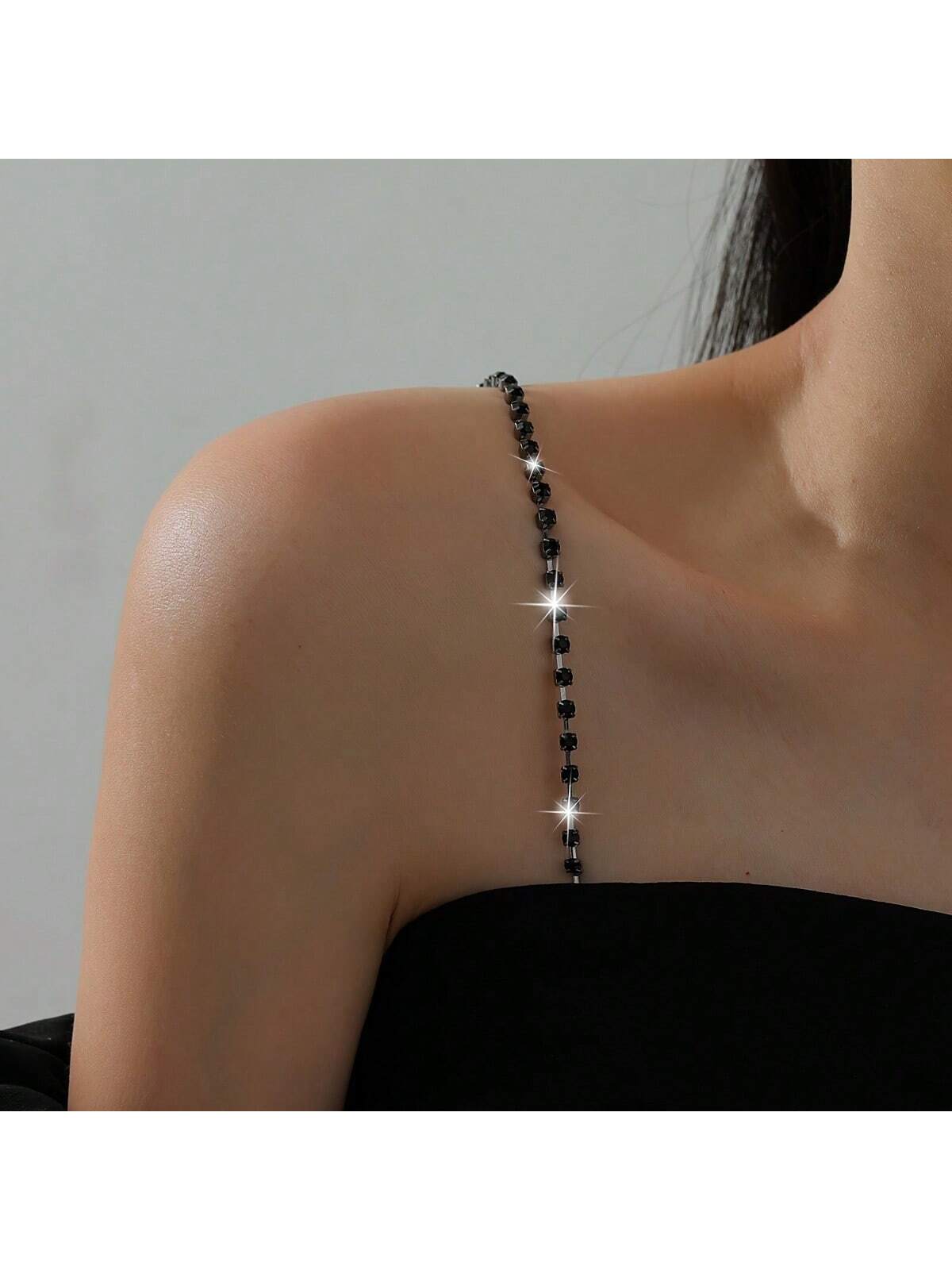 Elegant adjustable rhinestone  - Body Jewelry Dress ulasan dan harga