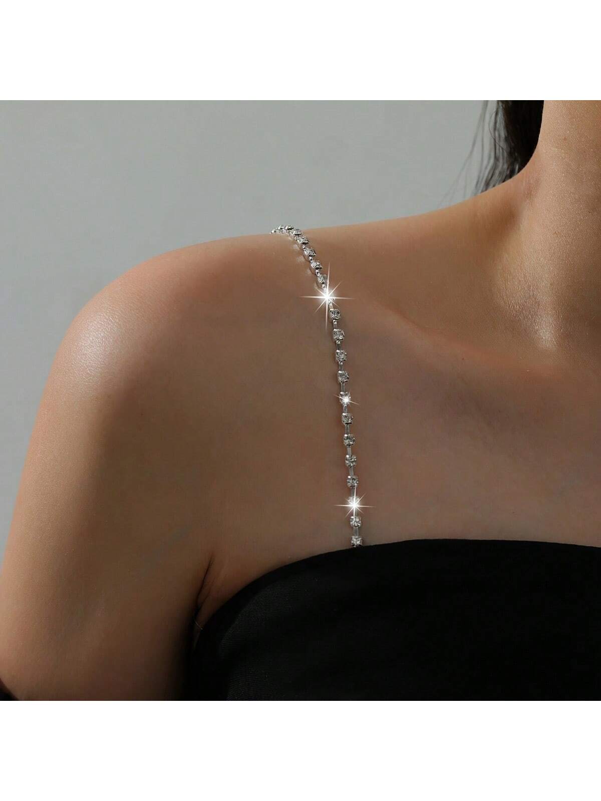 Elegant adjustable rhinestone  - Body Jewelry Dress ulasan dan harga