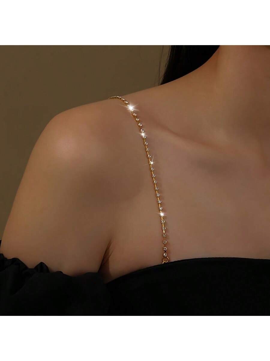 Elegant adjustable rhinestone  - Body Jewelry Dress ulasan dan harga