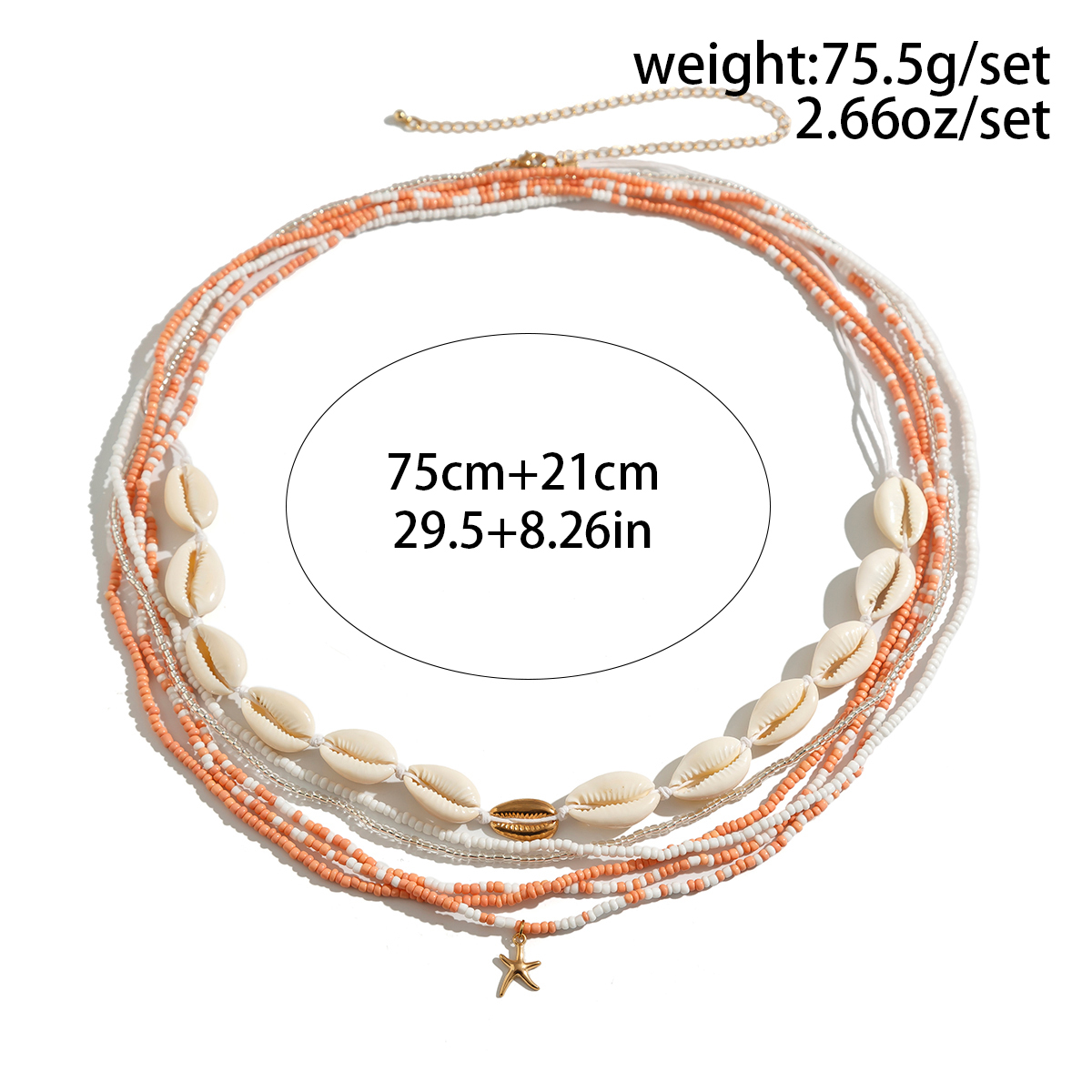 Ingemark 6Pcs Boho Starfish Pe - Body Jewelry Y2K ulasan dan harga
