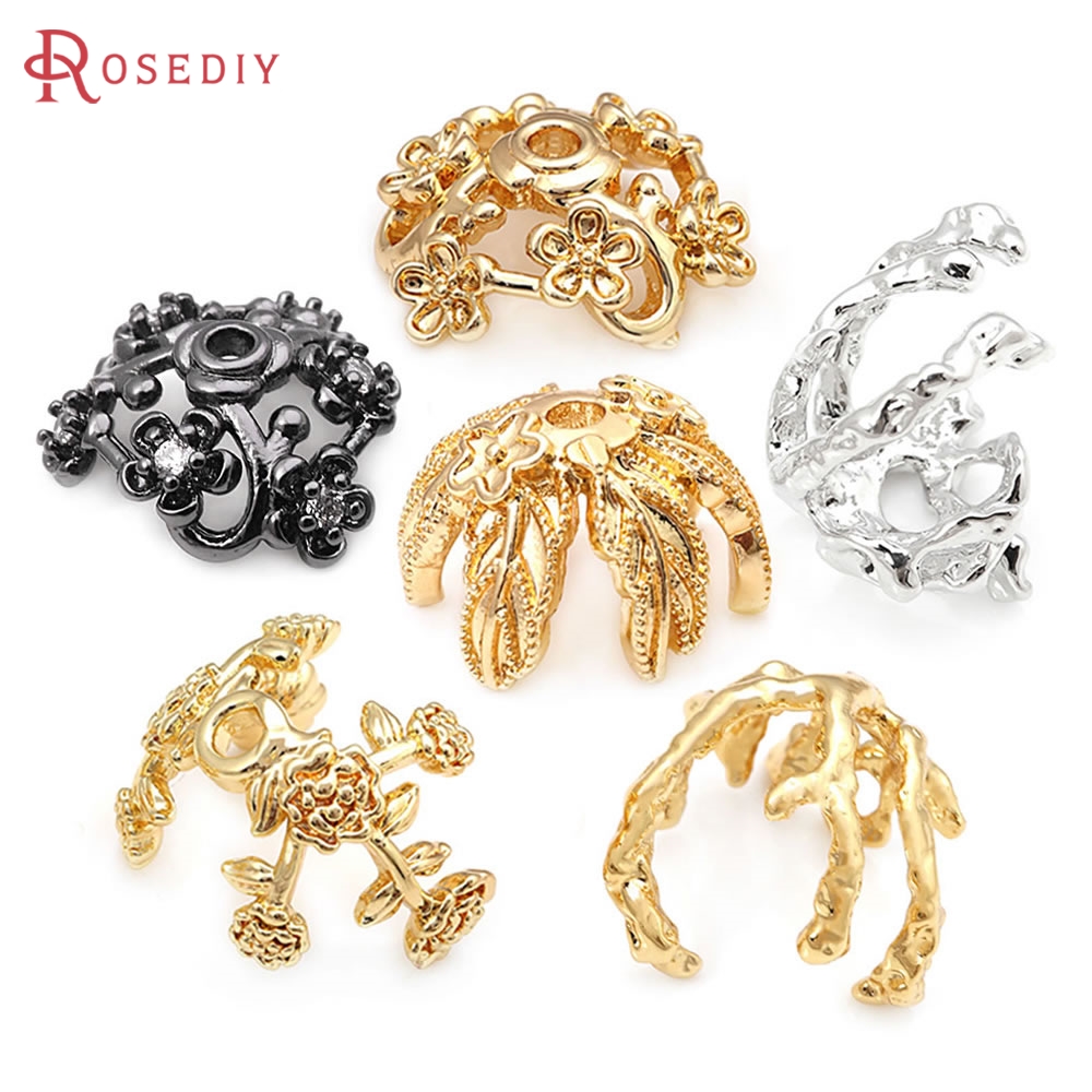 18K Gold Color Brass Flower Sh - Body Jewelry High Quality ulasan dan harga