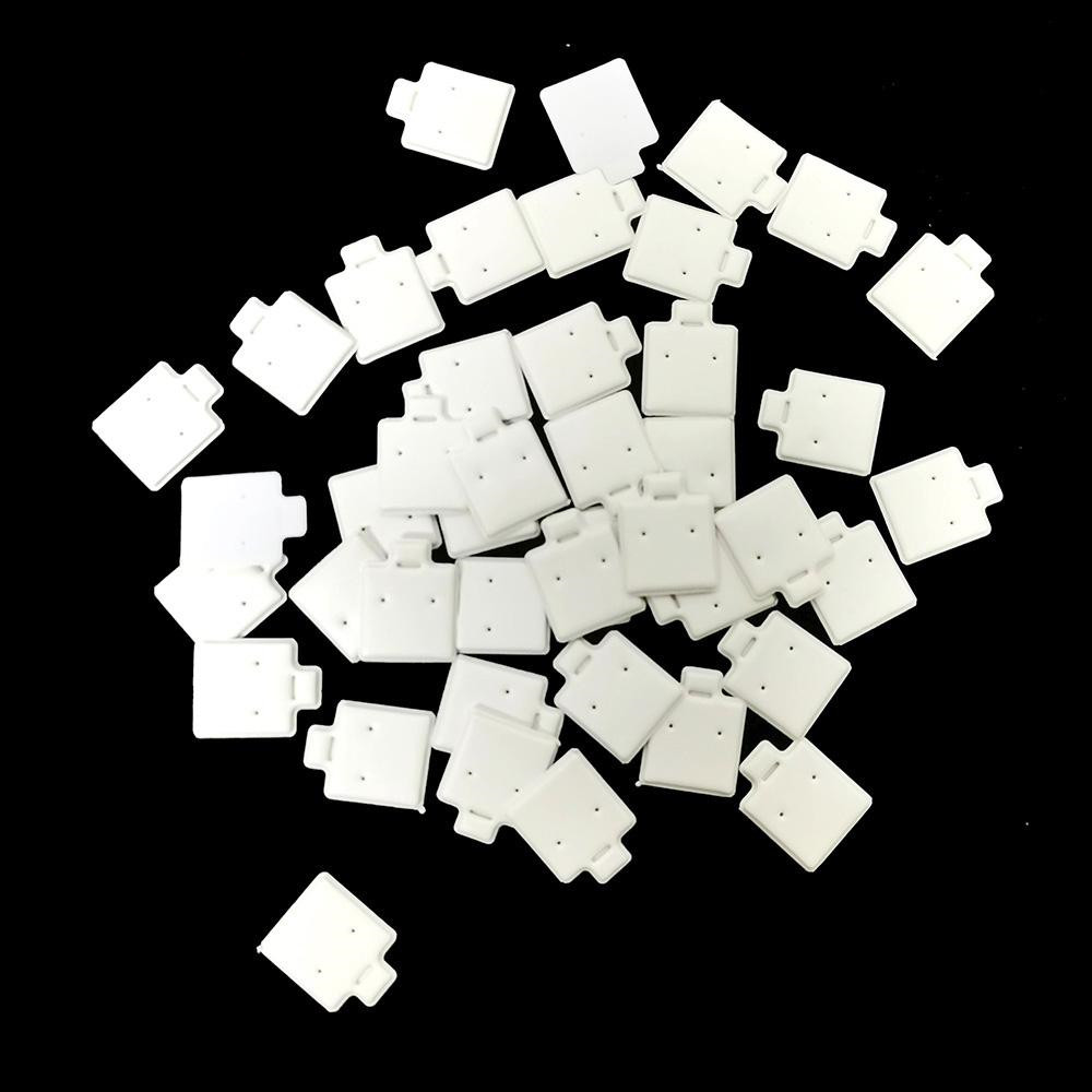 100pcs/bag Ear Studs Holder Wh - Body Jewelry Display ulasan dan harga