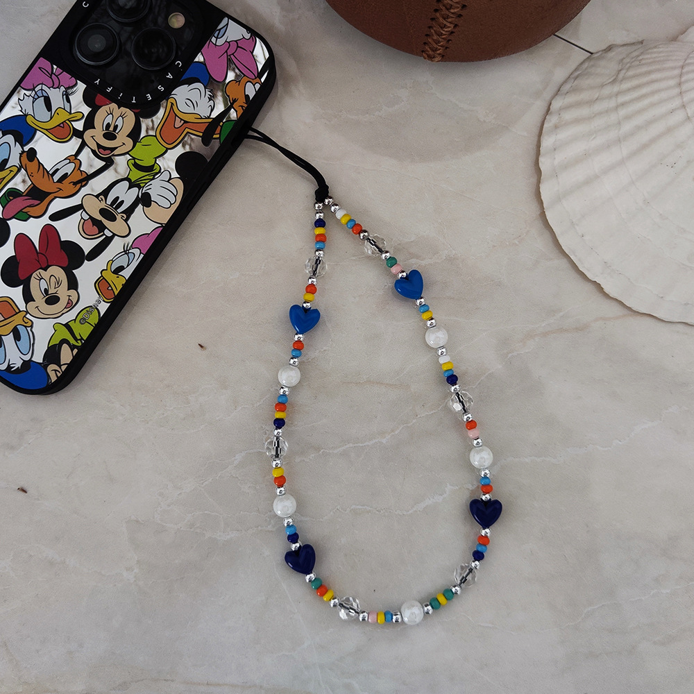 KKBEAD Heart Phone Charm Y2K A - Body Jewelry Y2K ulasan dan harga