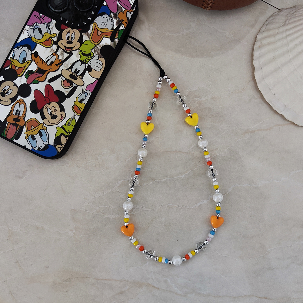 KKBEAD Heart Phone Charm Y2K A - Body Jewelry Y2K ulasan dan harga