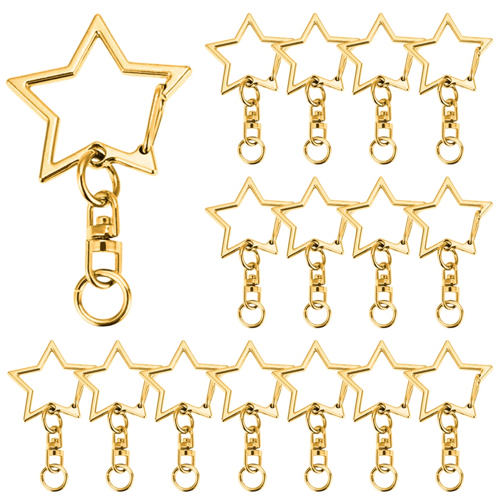 5/15/25/50Sets Star Shaped Sna - Body Jewelry Diy ulasan dan harga