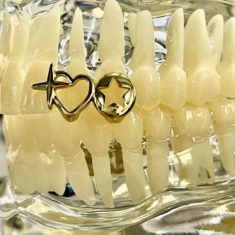 Punk Hip Hop Hollow Heart Teet - Body Jewelry Men ulasan dan harga