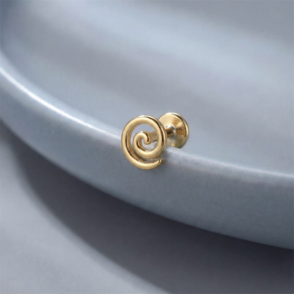 AIDE 925 Sterling Silver 16G S - Body Jewelry Hypoallergenic ulasan dan harga