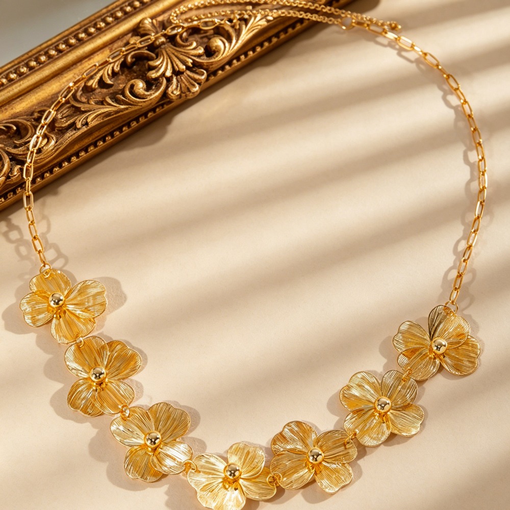 Bohemian Sweet Gold Color Meta - Body Jewelry Dress ulasan dan harga