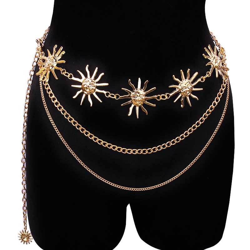 Chunky Multilayer Punk Gothic  - Body Jewels ulasan dan harga