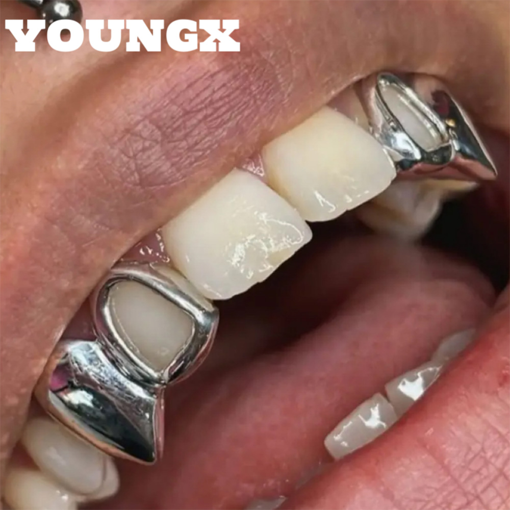 YOUNGX Hip Hop Double Hollow G - Body Jewelry Men ulasan dan harga
