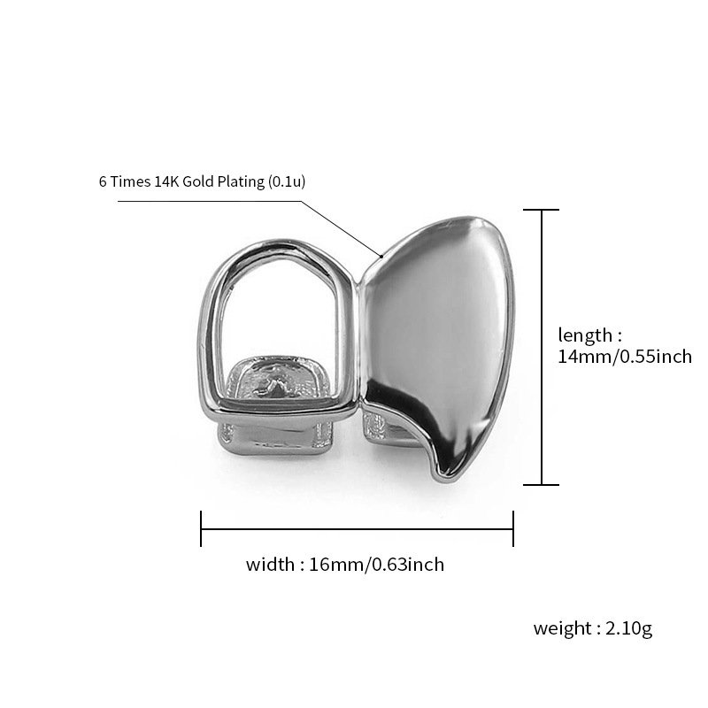 YOUNGX Hip Hop Double Hollow G - Body Jewelry Men ulasan dan harga