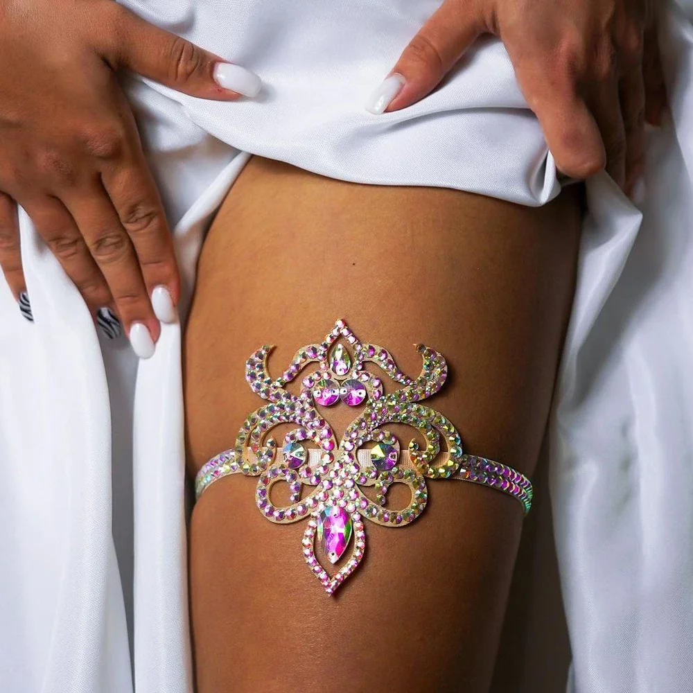 Elegant Boho Hollow Thigh Chai - Body Jewelry Dress ulasan dan harga