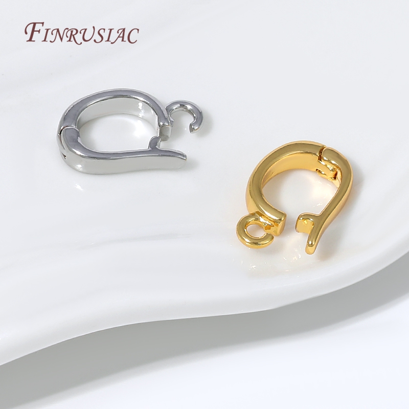 18K Gold Plated Enhancer Bail  - Body Jewelry Diy ulasan dan harga